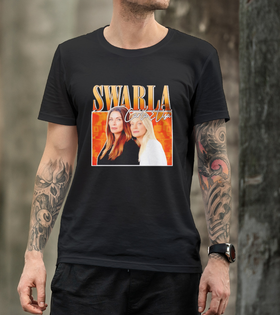 Swarla Carla And Lisa Iconic Orange T-Shirt