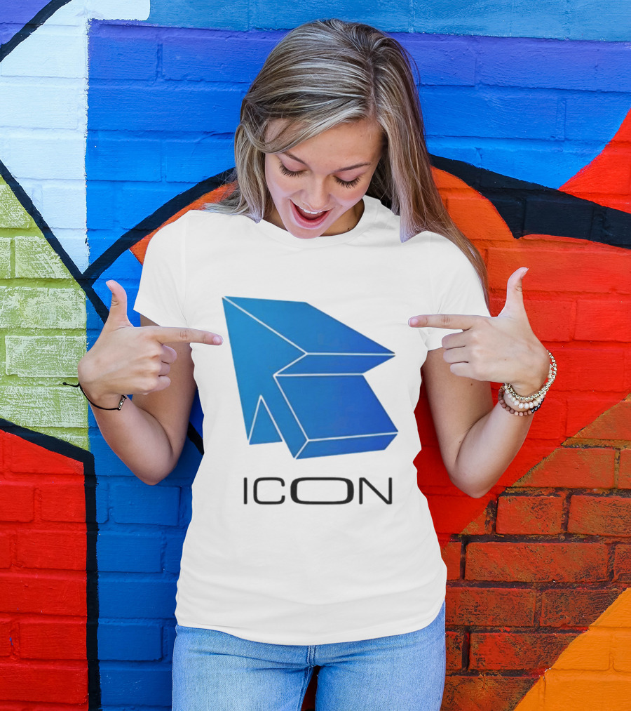 ICON Blue 3D Arrow T-Shirt