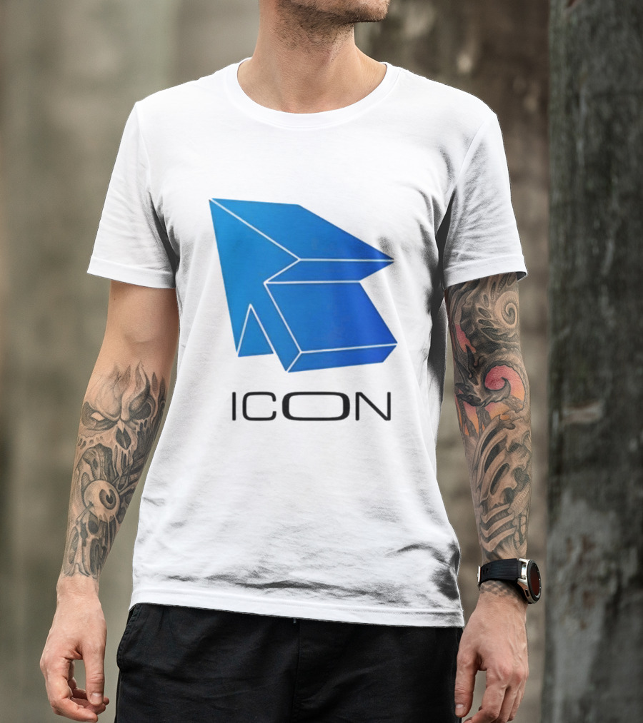 ICON Blue 3D Arrow T-Shirt