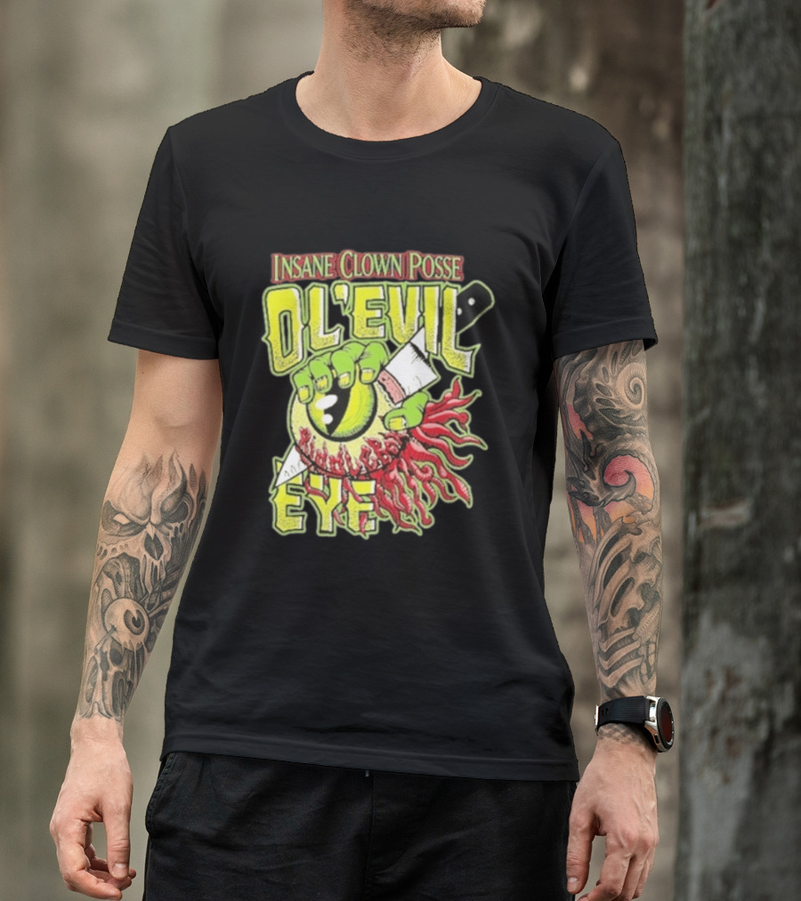 Insane Clown Posse Ol' Evil Eye Knife Hand T-Shirt
