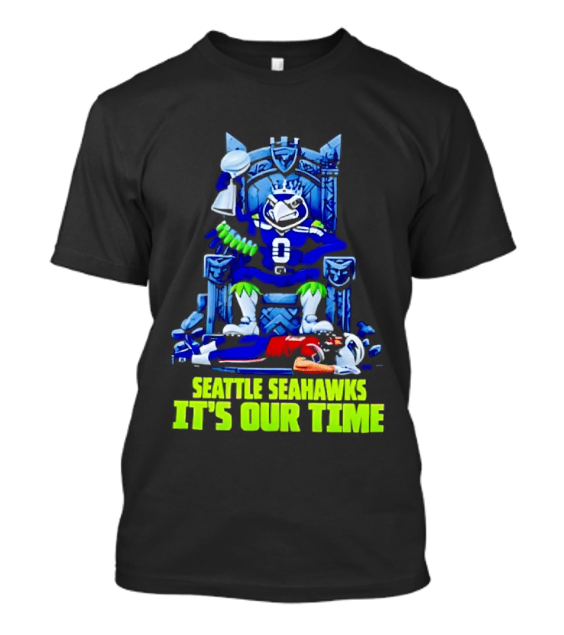 Seattle Seahawks It's Our Time 2026 Jaxon Smith Njigba Football T-Shirt