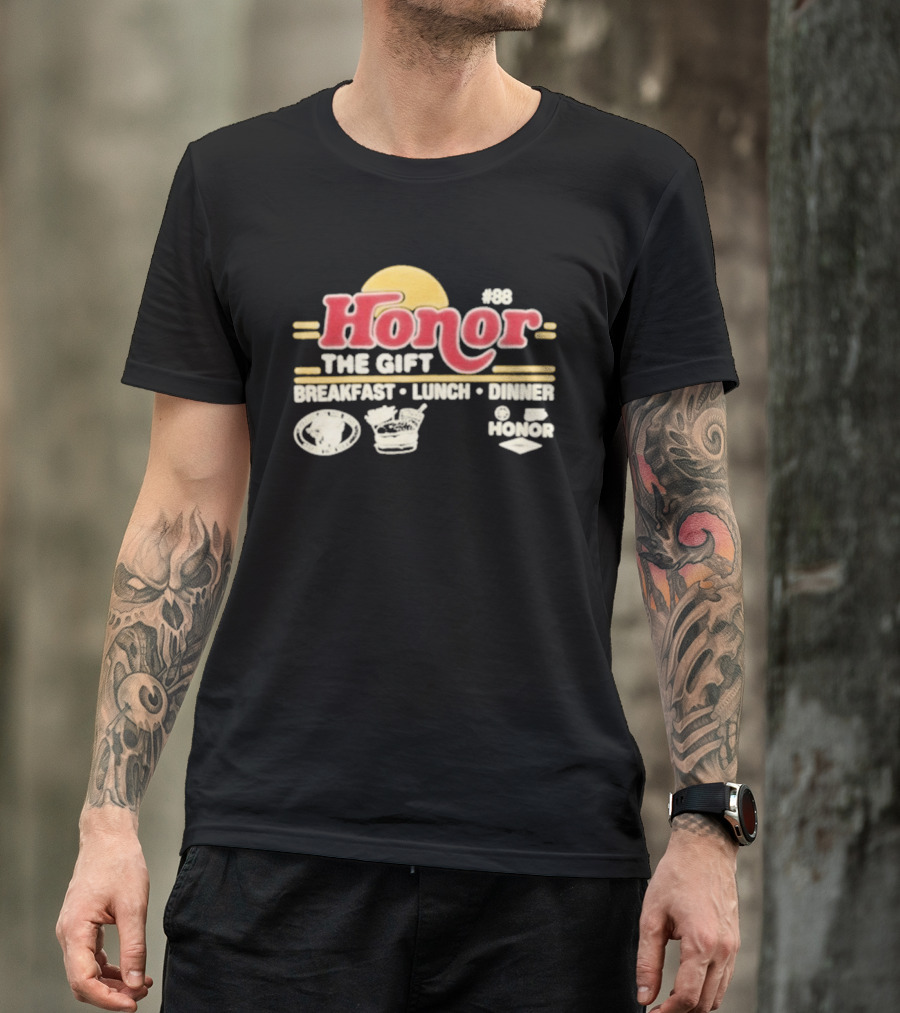 Honor The Gift Breakfast Lunch Dinner Stephen Curry 30 T-Shirt