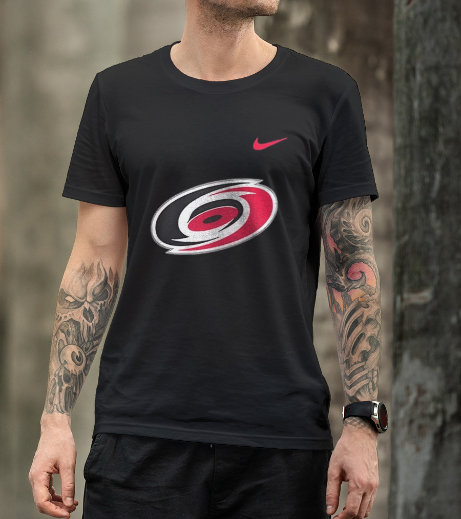 Carolina Hurricanes Nike Collaboration With Hello Kitty Hockey Series T-Shirt