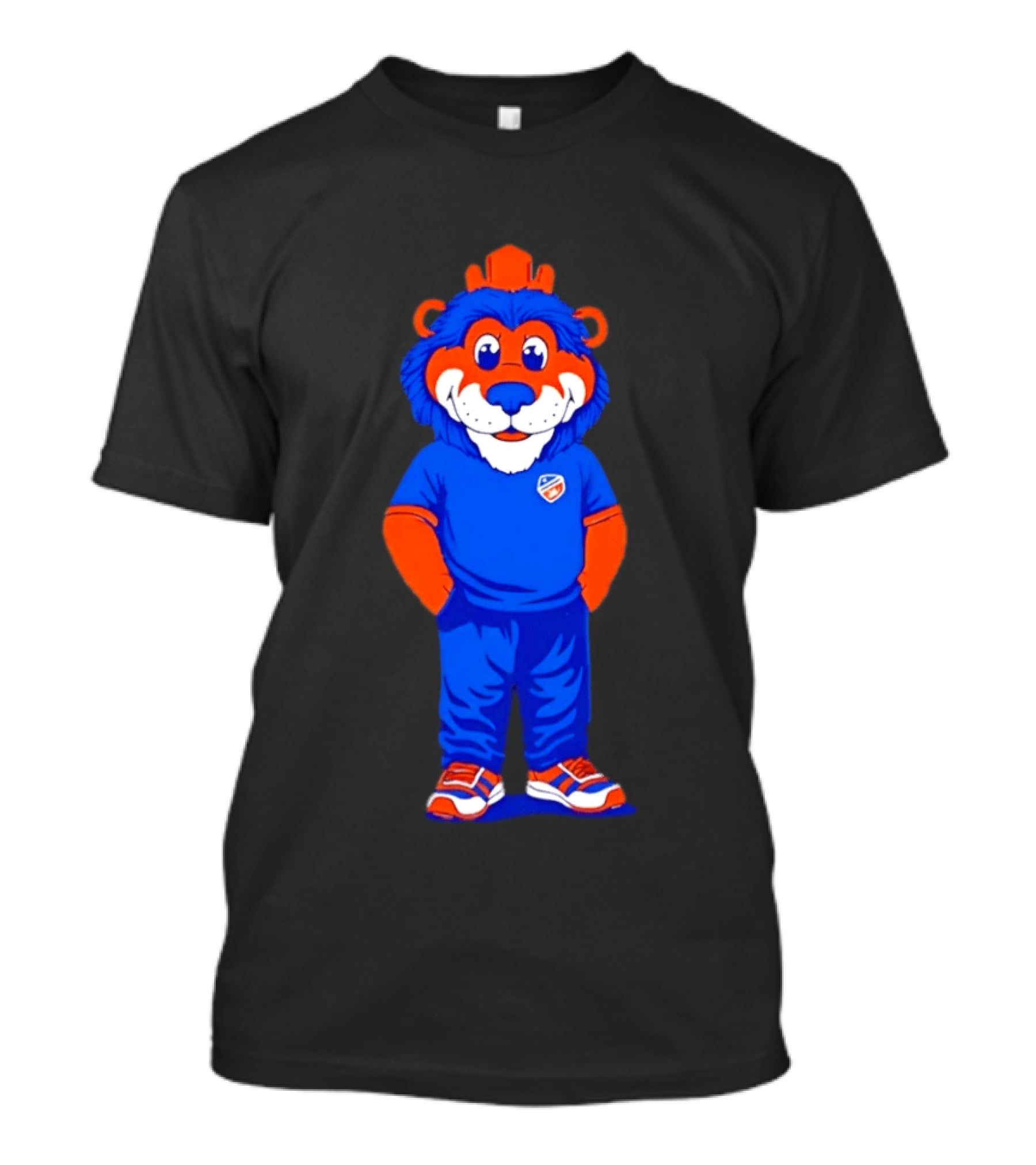 FC Cincinnati Casual Gary Mascot Blue And Orange Outfit T-Shirt