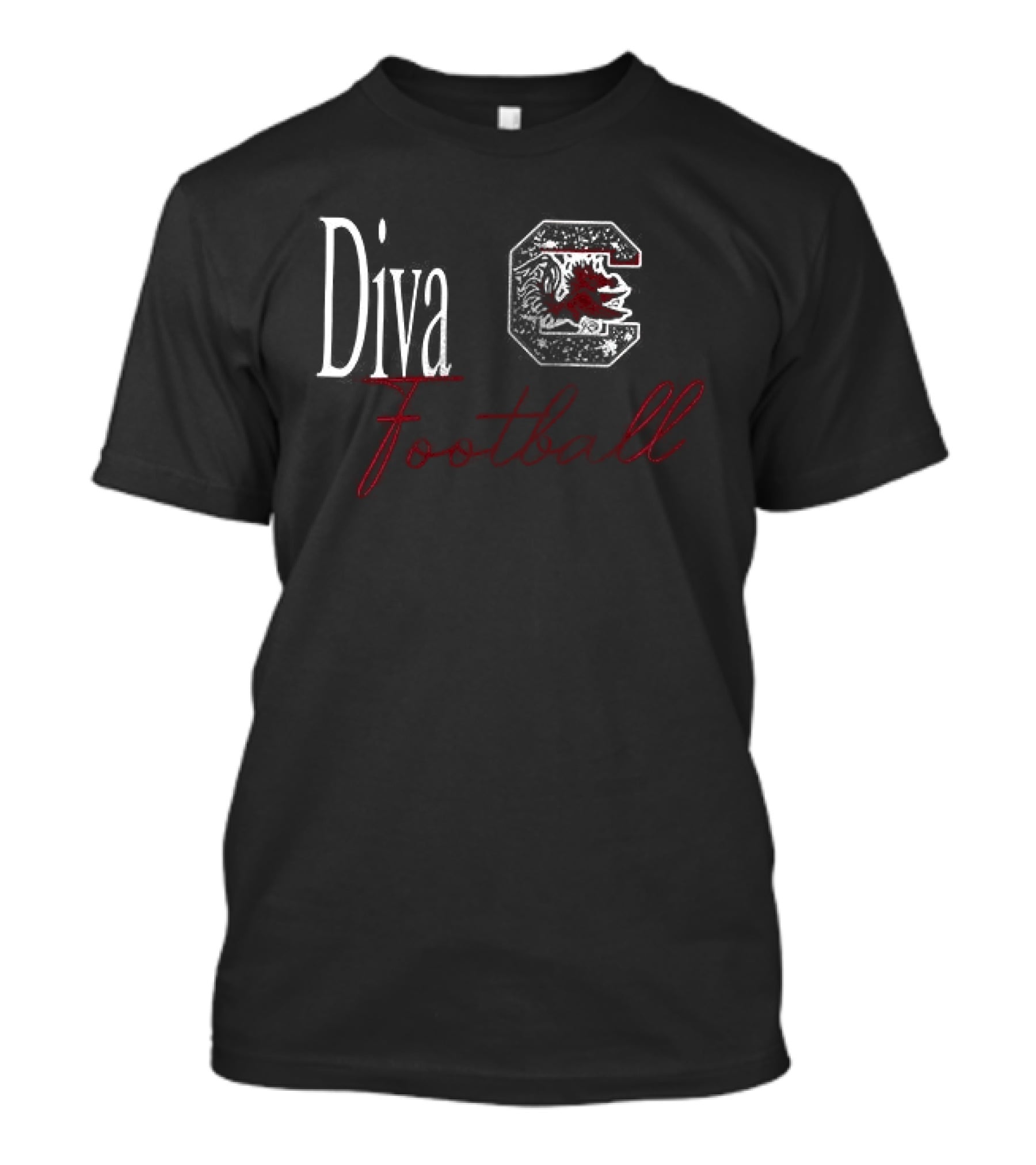 Diva Football South Carolina Gamecocks T-Shirt