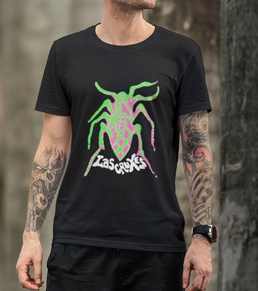 Million Stars Las Cruxes Roach Neon T-Shirt