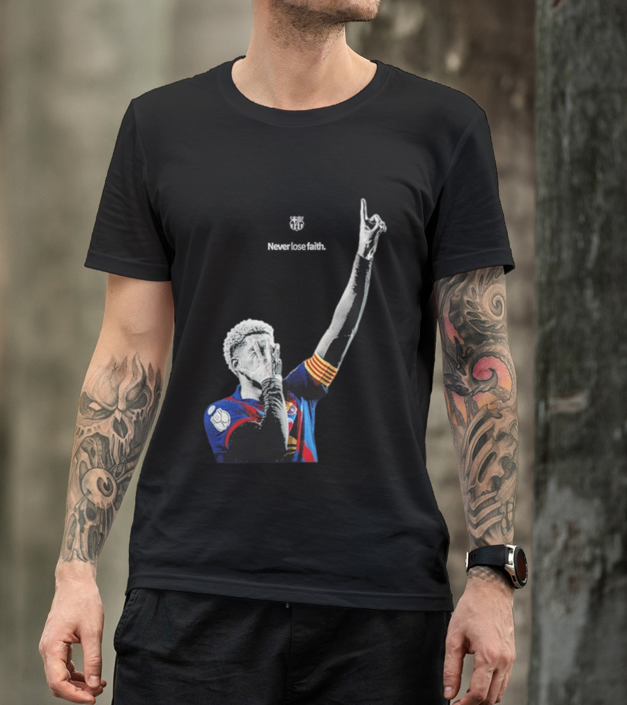 Ronald Araujo FC Barcelona Never Lose Faith T-Shirt