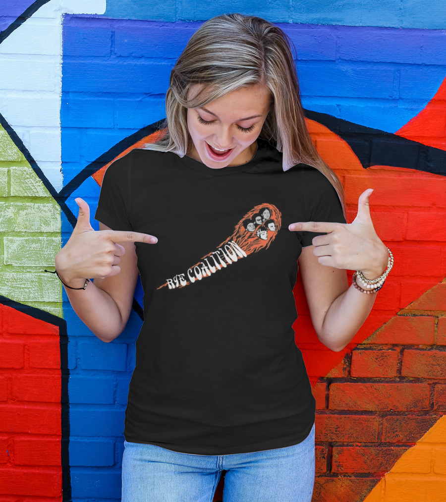 Rye Coalition Fireball Band Faces Comet T-Shirt