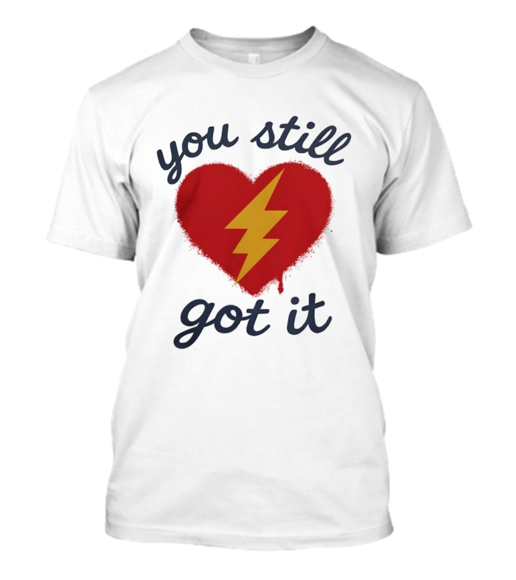 Brett Young You Still Got It Heart Lightning Bolt T-Shirt