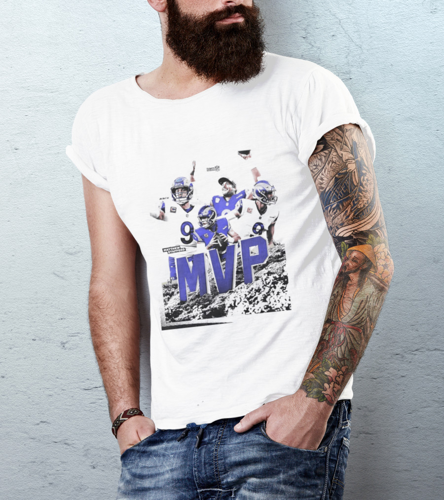 Los Angeles Rams Matthew Stafford Football MVP T-Shirt