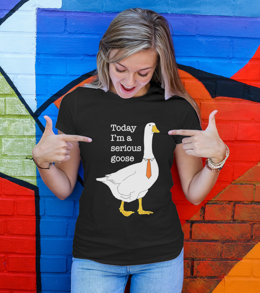 Today I'm A Serious Goose T-Shirt