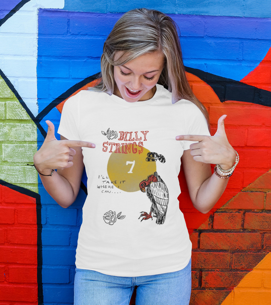 Billy Strings I'll Take It Where I Can Vulture And Sun T-Shirt