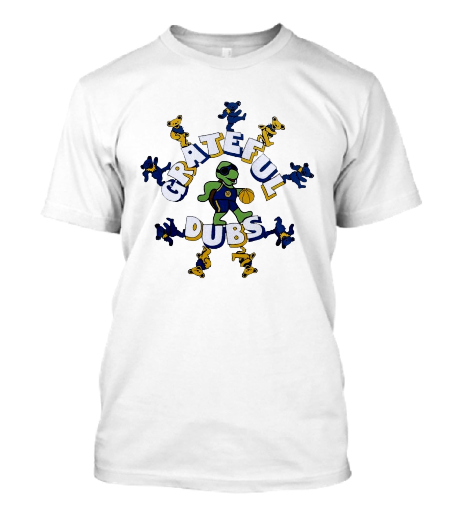 Grateful Dubs Santa Cruz Warriors Gratefuldead Bears T-Shirt
