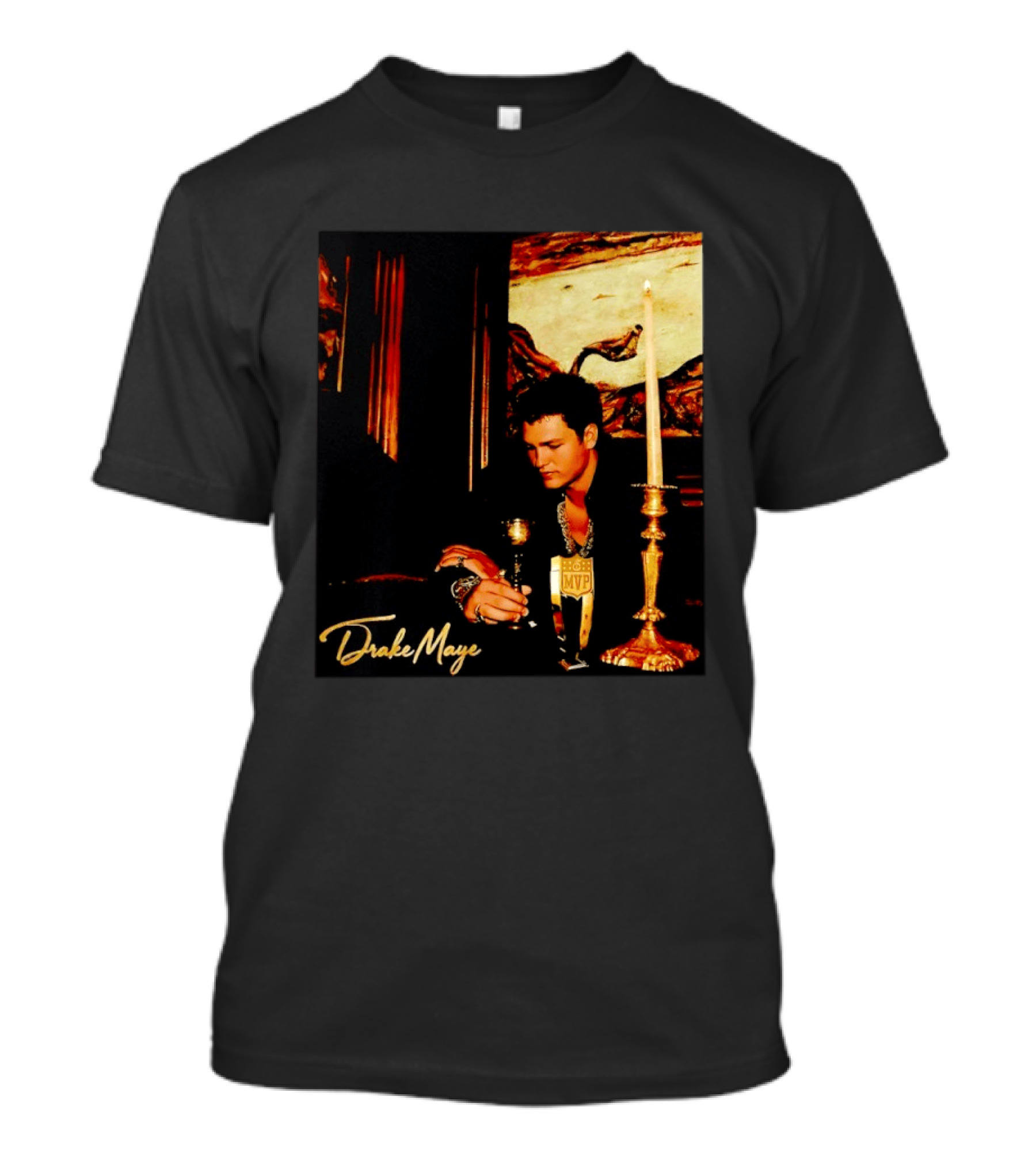 Drake Maye Take Care MVP New England Patriots T-Shirt