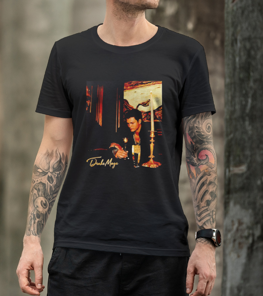 Drake Maye Take Care MVP New England Patriots T-Shirt