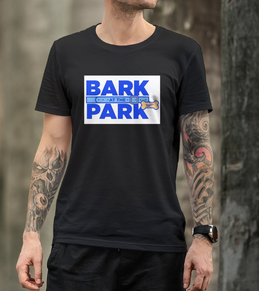 Kansas City Royals Bark At The Park Royals Bone T-Shirt