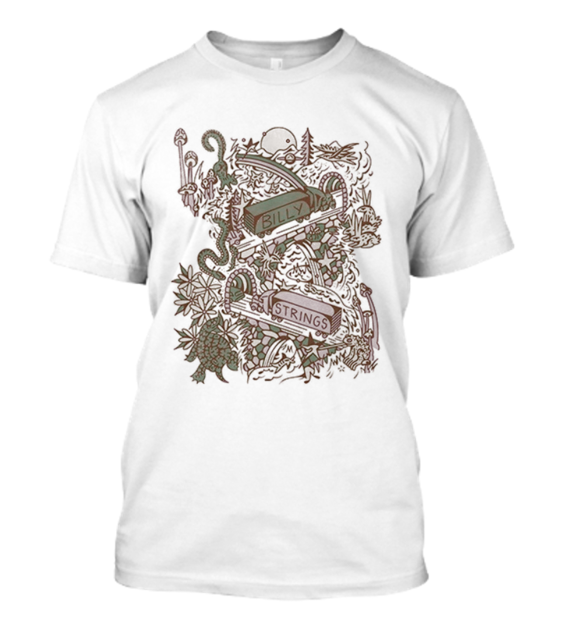 Billy Strings Winter 2026 Asheville Tunnels T-Shirt