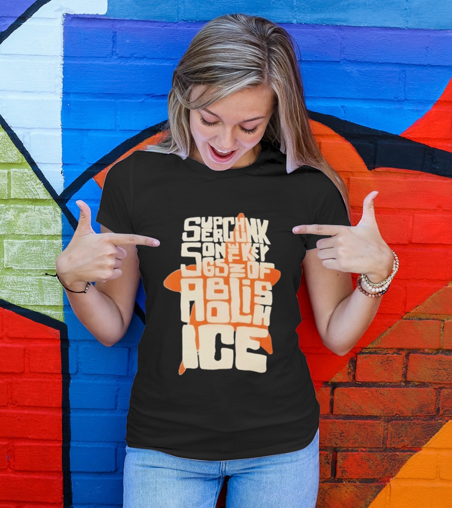 Abolish ICE Starfish Support Songs Of The Key JGS T-Shirt