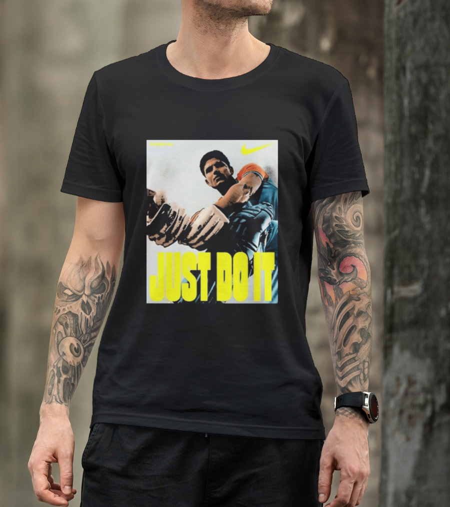 Nike Shubman Gill Just Do It Collaboration Athletic Wear T-Shirt