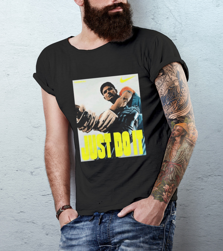 Nike Shubman Gill Just Do It Collaboration Athletic Wear T-Shirt