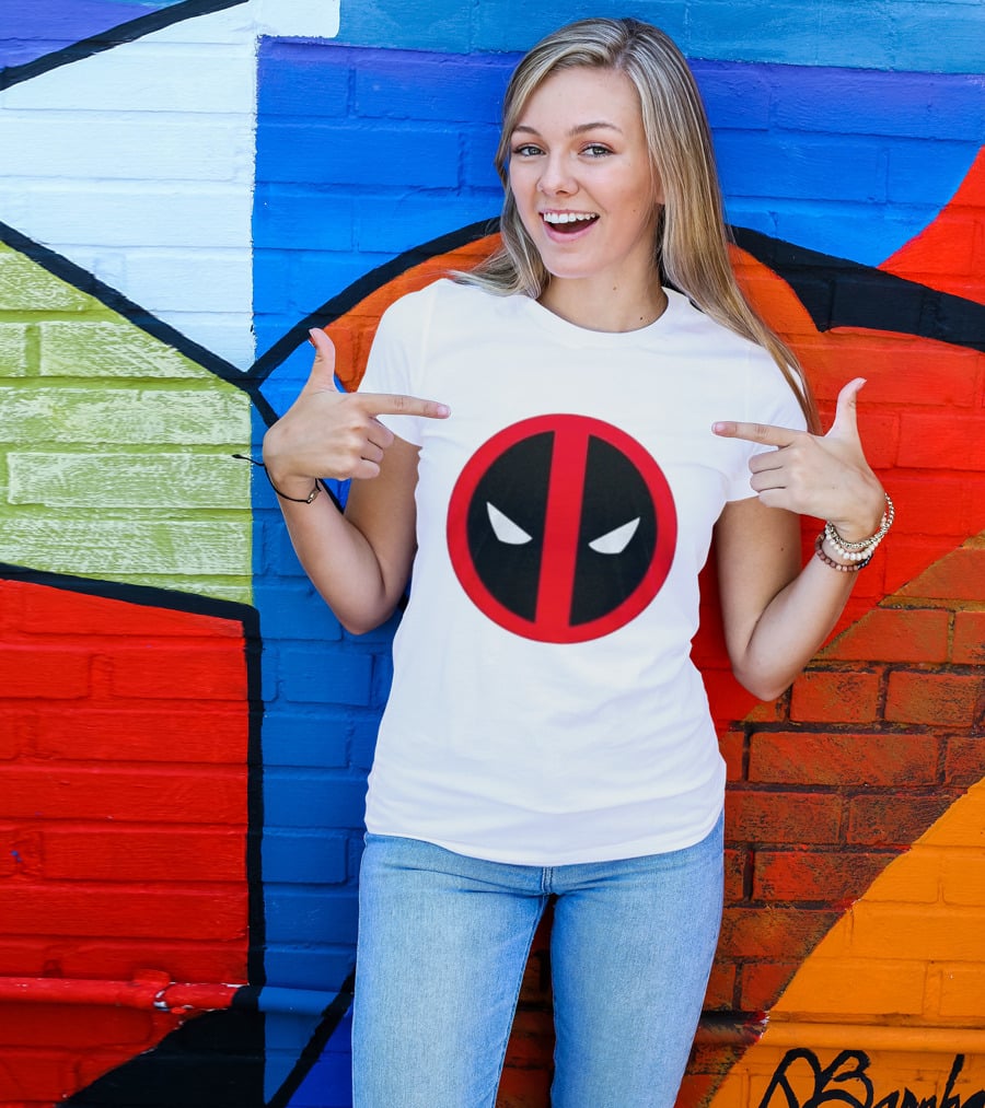 Deadpool 10th Anniversary 2016 2026 Maximum Effort Iconic Red Black White T-Shirt