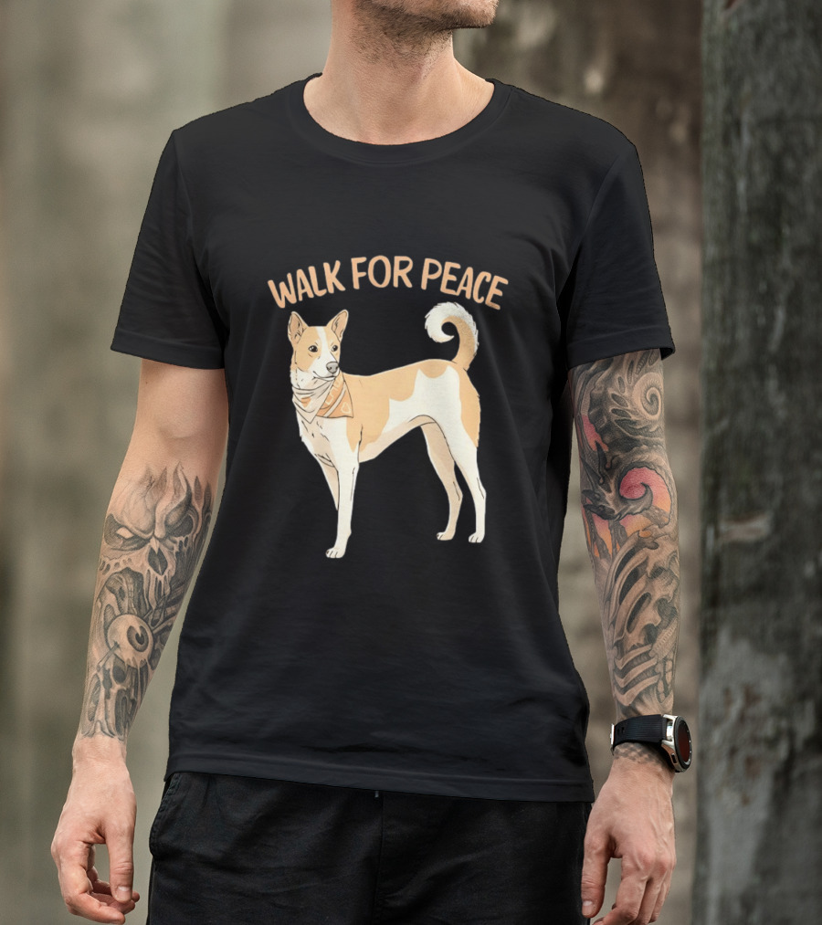 Walk For Peace Aloka Dog T-Shirt