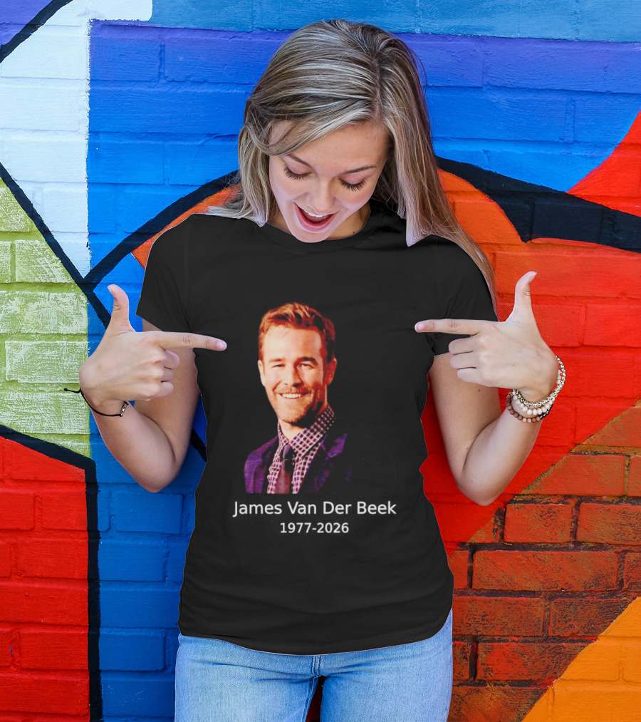 RIP James Van Der Beek James Vanderbeek T-Shirt