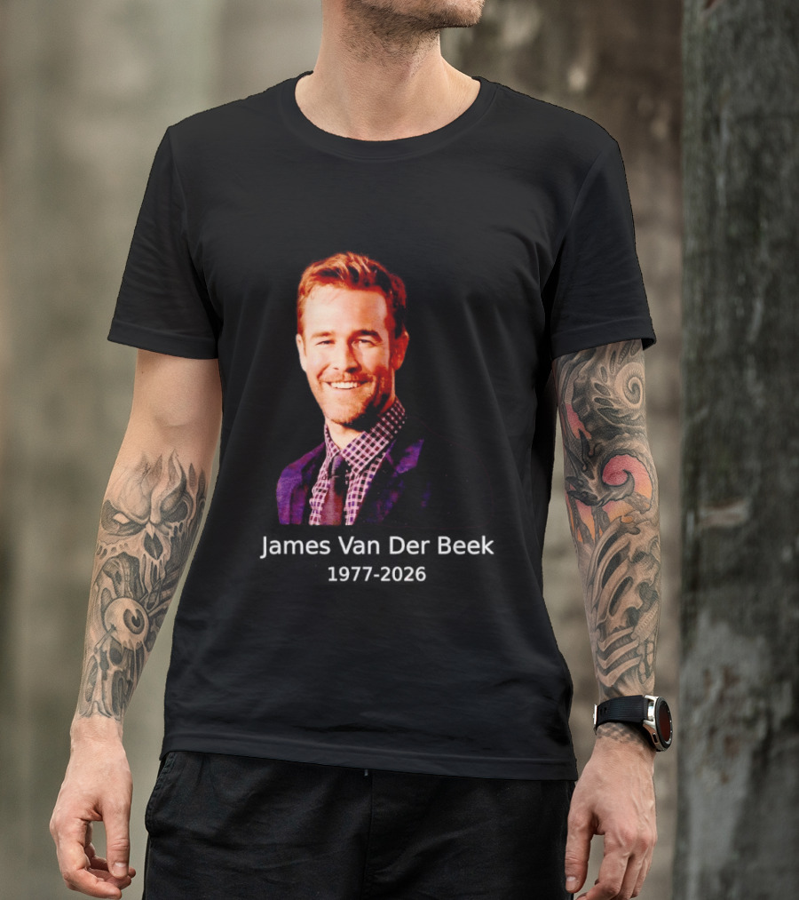 RIP James Van Der Beek James Vanderbeek T-Shirt