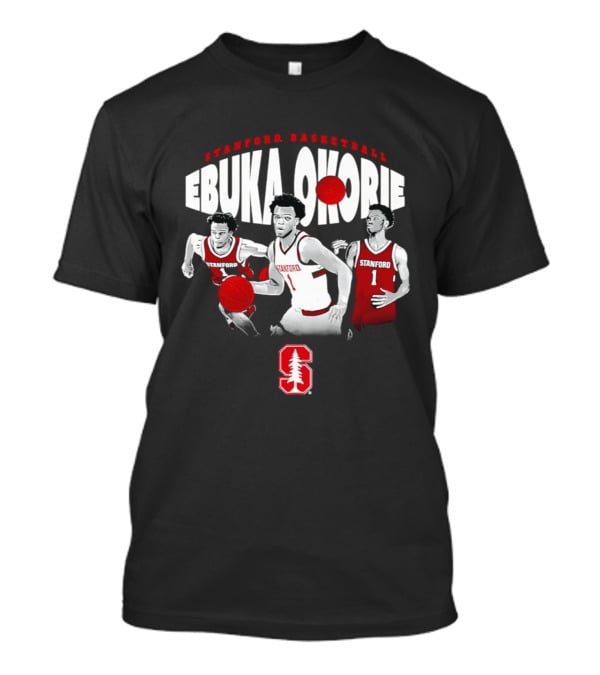 Stanford Basketball Ebuka Okorie Cardinal Player Highlights T-Shirt