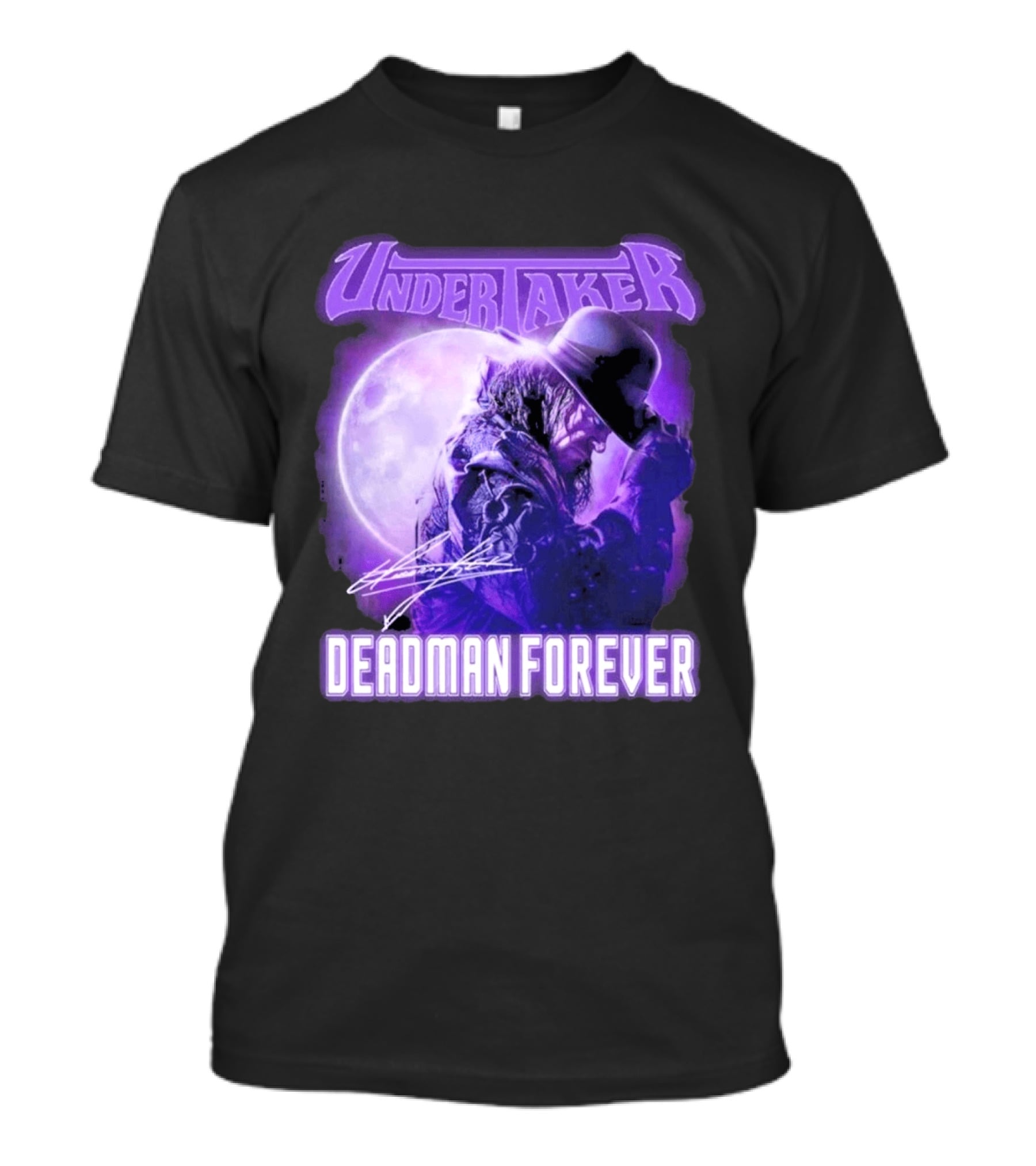 Undertaker Deadman Forever Purple Moon T-Shirt