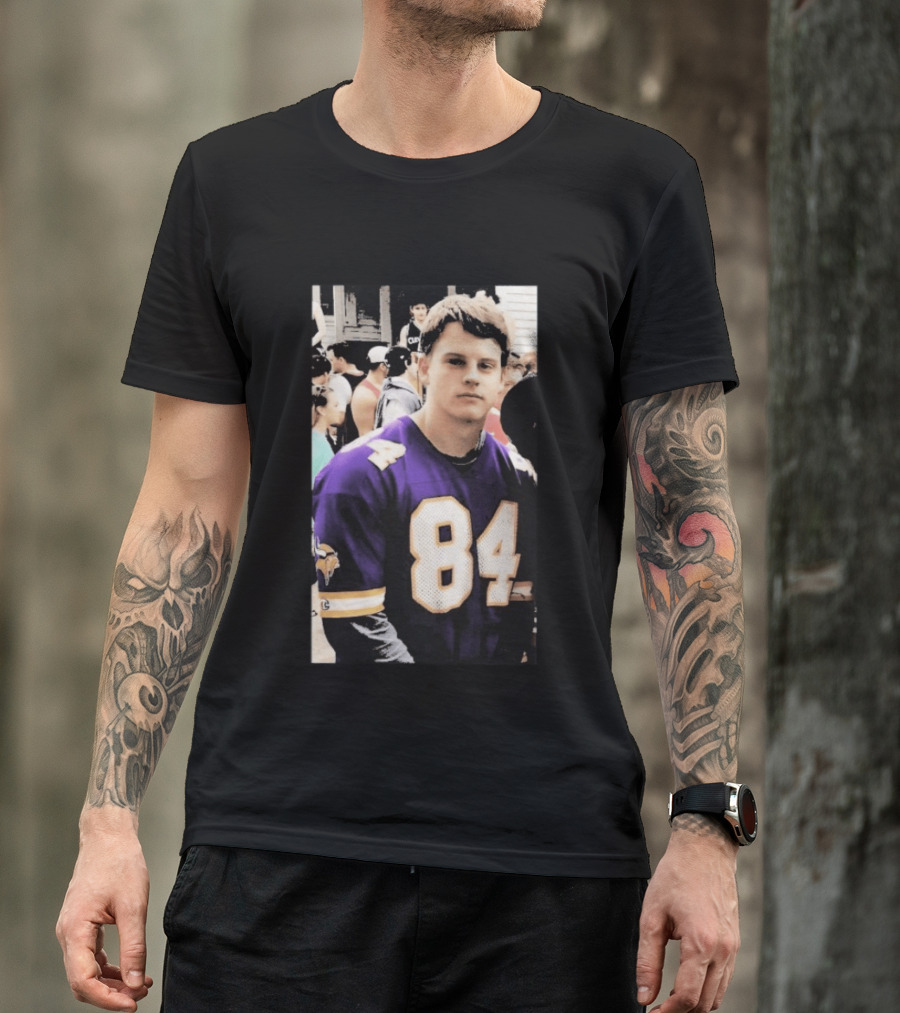 Minnesota Vikings Joey 84 Skol Purple Football Jersey T-Shirt