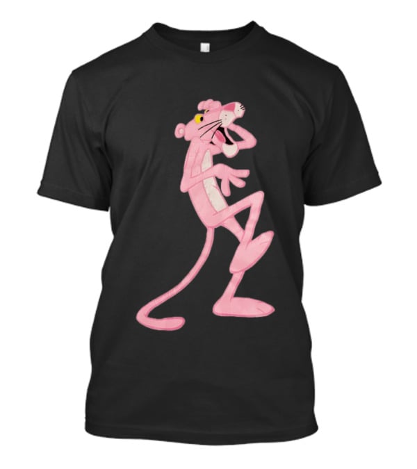 Pink Panther Cartoon Character Classic Pose T-Shirt