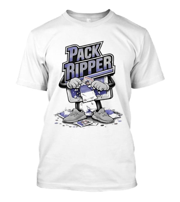 Pack Ripper Trading Card Cartoon T-Shirt