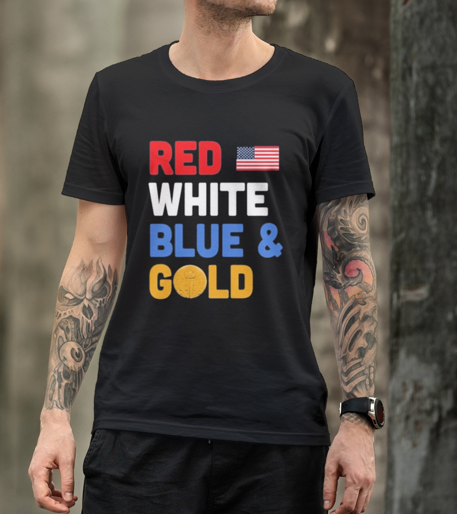 Red White Blue Gold Team USA Win Olympics Forever T-Shirt