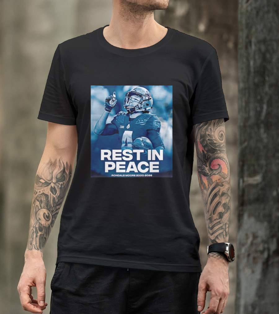 Rondale Moore Rest In Peace 2000 2026 Football T-Shirt