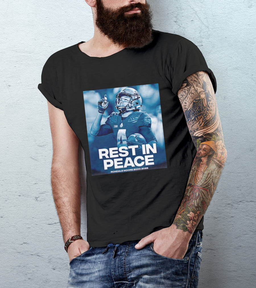 Rondale Moore Rest In Peace 2000 2026 Football T-Shirt