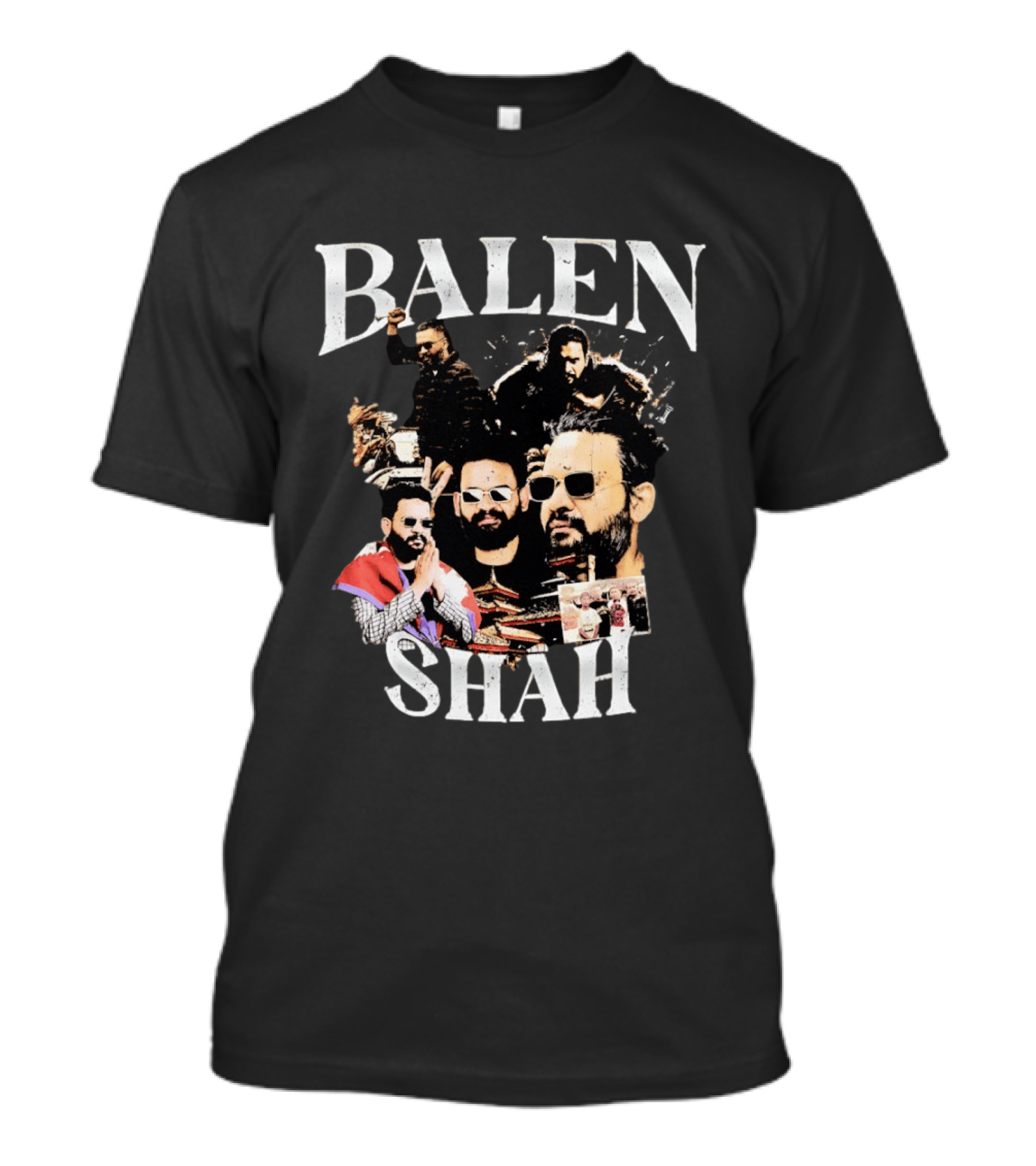Balen Shah Collage T-Shirt