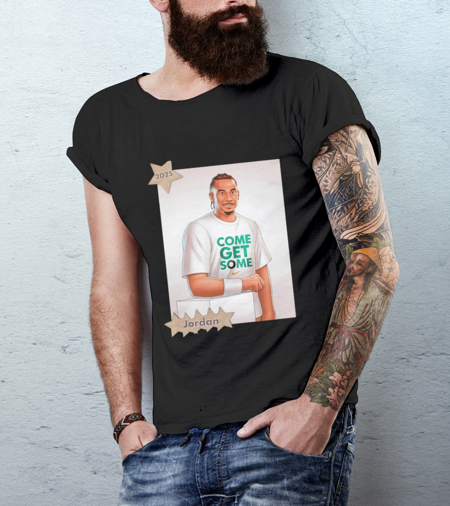 Jordan Love 2025 Come Get Some Green Bay Packers T-Shirt