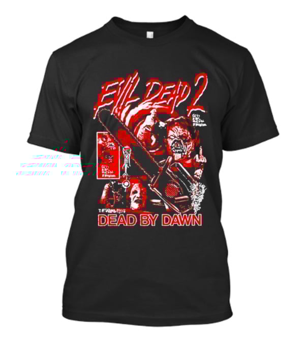 Evil Dead 2 Dead By Dawn Grueling Terror Horror Movie Scene T-Shirt