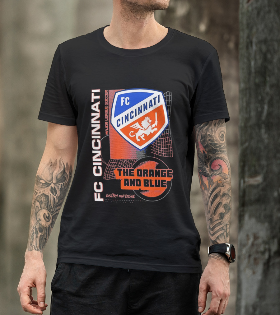 FC Cincinnati The Orange And Blue Soccer Pride T-Shirt