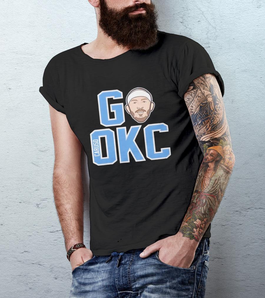 Go OKC Alex Caruso Oklahoma City Thunder T-Shirt
