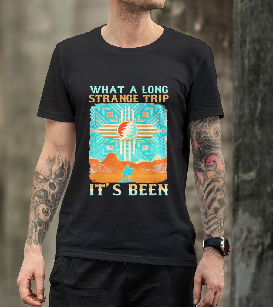 What A Long Strange Trip It's Been Grateful Dead Zia T-Shirt