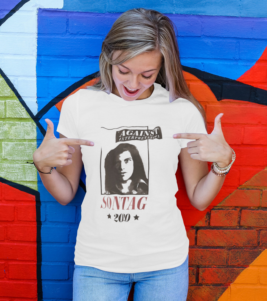 Against Interpretation Susan Sontag 2020 T-Shirt