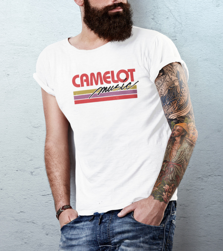 Camelot Music Retro Vintage Style Nostalgia T-Shirt