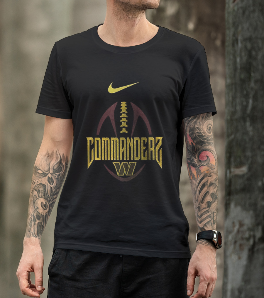 Nike Washington Commanders Football Racing T-Shirt