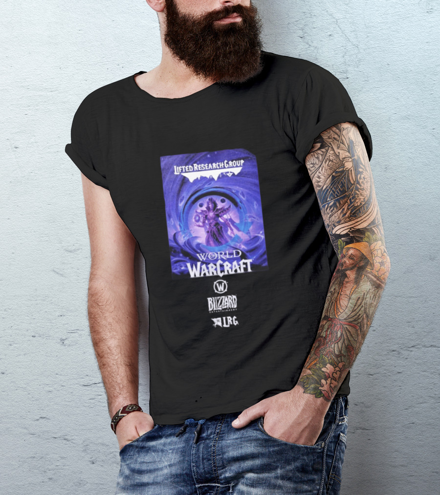 Lifted Research Group World Of Warcraft Xal'Atath The Void Mage T-Shirt