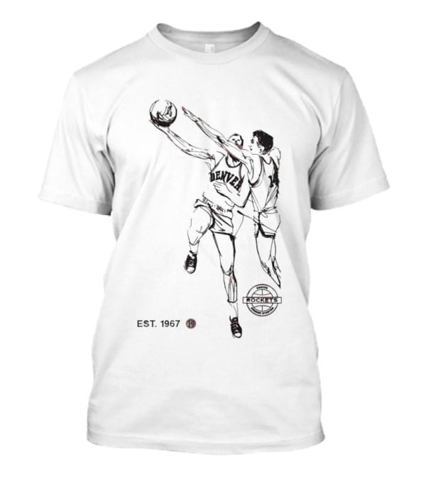 Denver Rockets Players American Basketball Association Est 1967 Vintage Team Spirit T-Shirt
