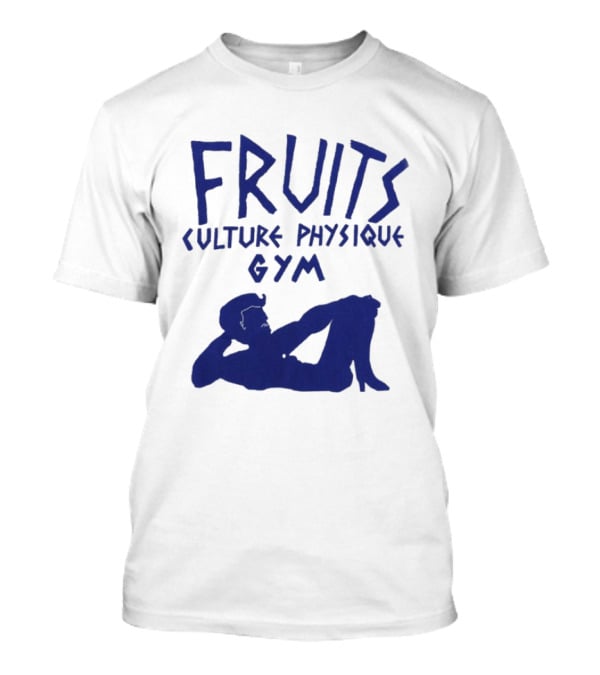 FRUITS Culture Physique Gym Silhouette Fitness T-Shirt