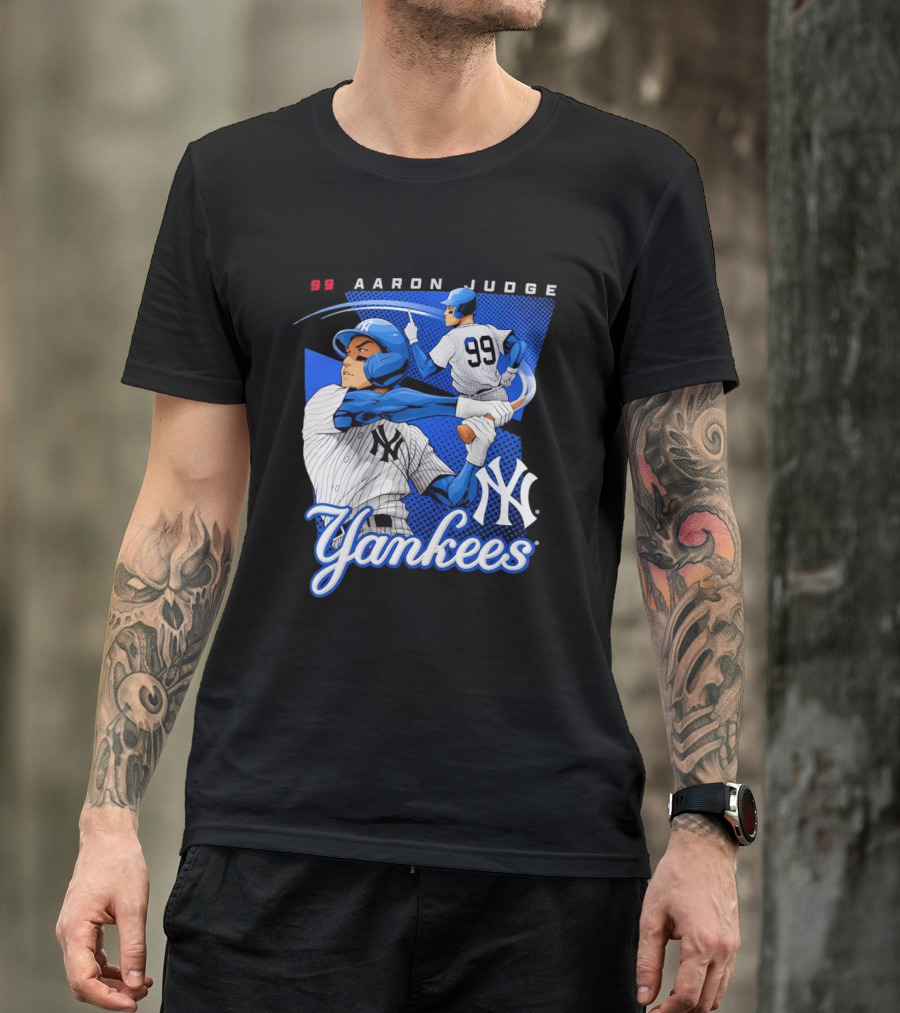 New York Yankees Aaron Judge Anime Yankees 99 T-Shirt