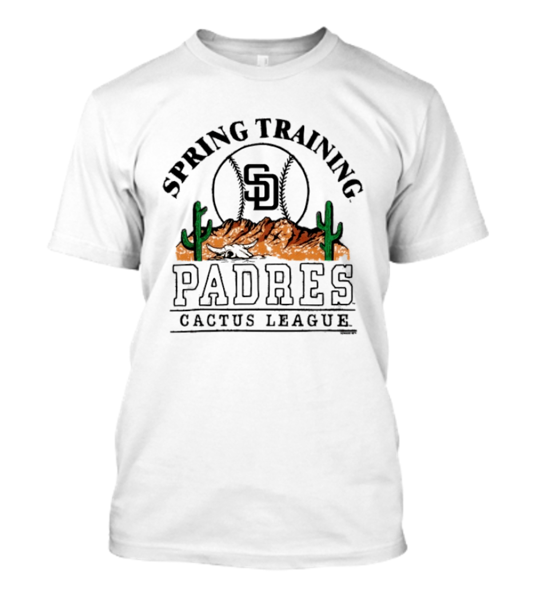 San Diego Padres Spring Training Cactus League Desert T-Shirt